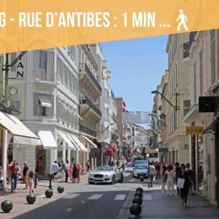 Apartman Le Joffre - Hypercentre - 200m Palais - Ac Cannes